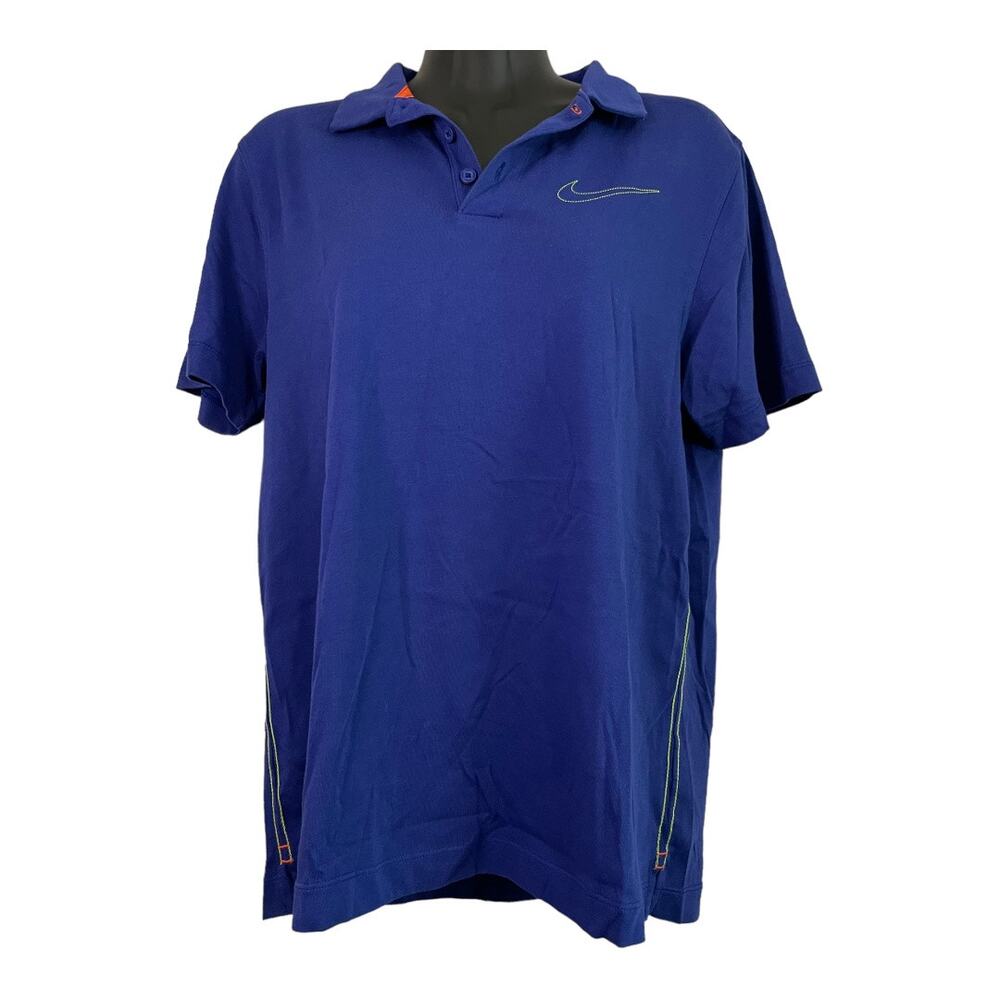 Nike Golf Womens Size XL Athletic Dri Fit Short Sleeve Golf Tennis Polo Shirt